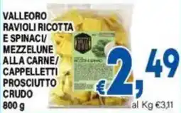 DEM Valleoro ravioli ricotta e spinaci offerta