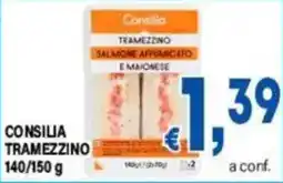 DEM Consilia tramezzino salmone affumicato e maionese offerta