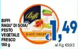 DEM Biffi Ragu' di soia/pesto vegetale fresco offerta