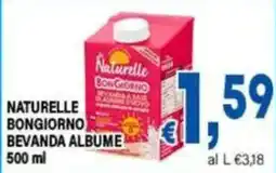 DEM Naturelle bevanda albume offerta