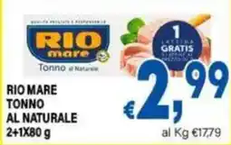 DEM Rio mare Tonno al Naturale offerta