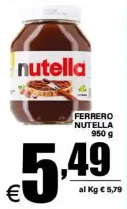 DEM Nutella offerta