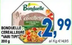 DEM Bonduelle Cereallegre offerta