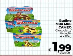 Ipercoop Radenza Budino Muu Muu CAMEO offerta