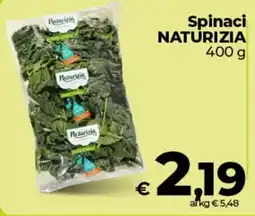 Ipercoop Radenza Spinaci Naturizia offerta