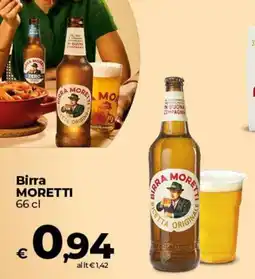 Ipercoop Radenza Birra Moretti offerta