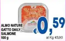 DEM Almo Nature Gatto Daily Salmone offerta