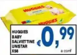 DEM Huggies baby salviettine unistar offerta