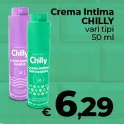 Ipercoop Radenza Crema Intima Chilly offerta