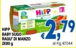 DEM Hipp baby sugo ragu' di manzo offerta
