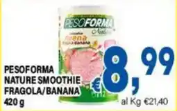 DEM Pesoforma Nature Smoothie Fragola/Banana offerta