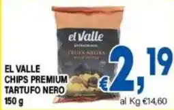 DEM El Valle chips premium tartufo nero offerta
