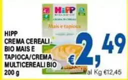 DEM Hipp crema cereali bio mais e tapioca offerta