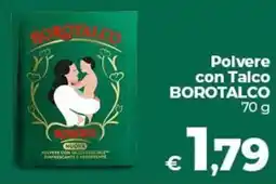 Ipercoop Radenza Polvere con Talco Borotalco offerta
