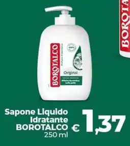 Ipercoop Radenza Sapone Liquido Idratante Borotalco offerta