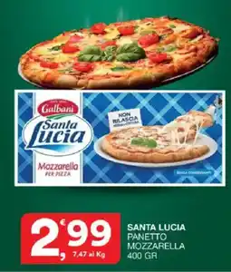 Sisa Santa Lucia panetto mozzarella offerta