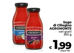 Ipercoop Radenza Sugo di Ciliegino Agromonte offerta