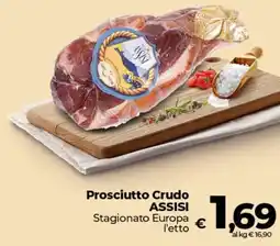 Ipercoop Radenza Prosciutto Crudo Assisi offerta