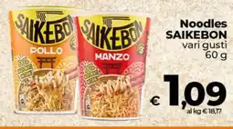 Ipercoop Radenza Noodles SAIKEBON offerta