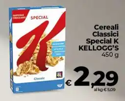 Ipercoop Radenza Cereali Classici Special K Kellogg's offerta