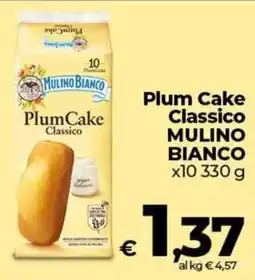 Ipercoop Radenza Plum Cake Classico Mulino Bianco offerta