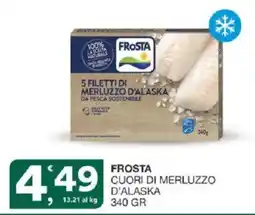 Sisa Frosta cuori di merluzzo d'alaska offerta