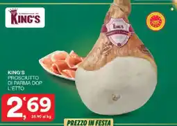 Sisa King's Prosciutto di Parma DOP offerta