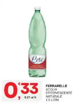 Sisa Ferrarelle Acqua Effervescente Naturale offerta