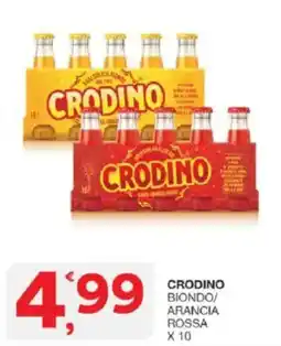 Sisa Crodino biondo/arancia rossa offerta