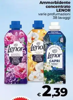 Ipercoop Radenza Ammorbidente concentrato Lenor offerta