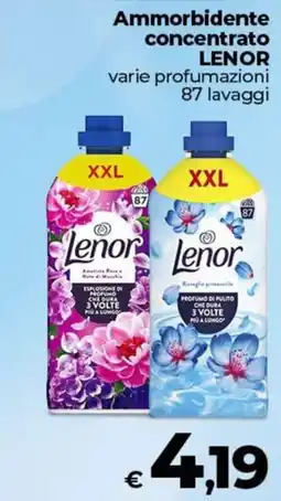 Ipercoop Radenza Ammorbidente concentrato Lenor offerta