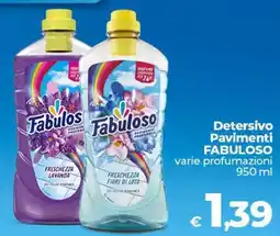 Ipercoop Radenza Detersivo Pavimenti Fabuloso offerta