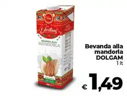 Ipercoop Radenza i siciliani bevanda alla mandorla offerta