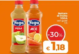 Ipercoop Radenza Nettare di Frutta YOGA offerta
