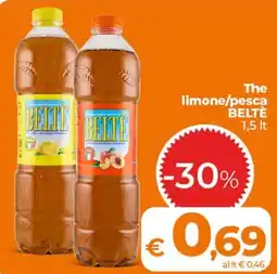 Ipercoop Radenza The limone/pesca Belte offerta