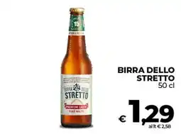 Ipercoop Radenza Birra dello Stretto Premium Lager offerta
