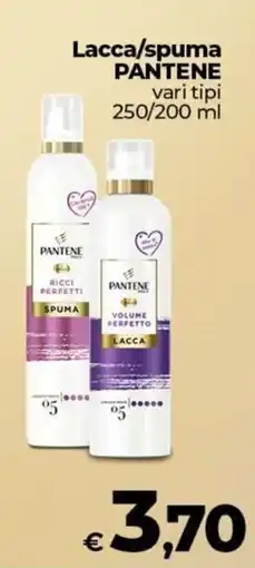 Ipercoop Radenza Lacca/spuma Pantene offerta