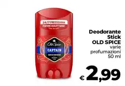 Ipercoop Radenza Deodorante Stick Old Spice Captain offerta
