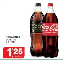 Sisa Coca Cola vari tipi offerta