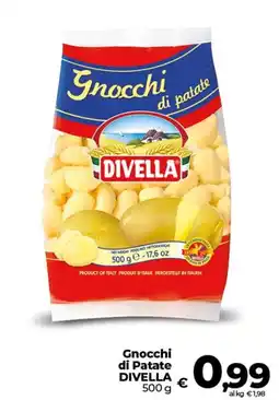 Ipercoop Radenza Gnocchi di Patate Divella offerta