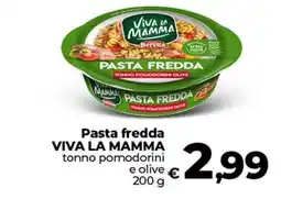 Ipercoop Radenza Pasta fredda Viva la Mamma offerta