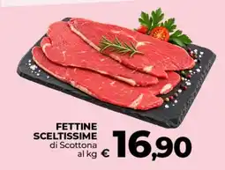 Ipercoop Radenza Fettine sceltissime di Scottona offerta