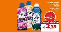 Ipercoop Radenza Ammorbidente concentrato Lenor offerta