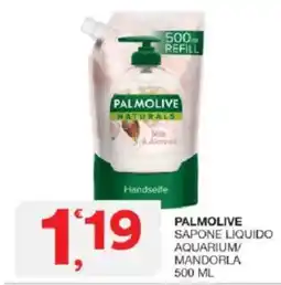 Sisa Palmolive sapone liquido aquarium mandorla offerta