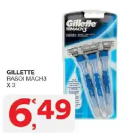 Sisa Gillette rasoi Mach3 offerta