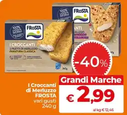 Ipercoop Radenza I Croccanti di Merluzzo FROSTA offerta