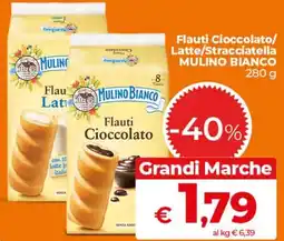 Ipercoop Radenza Flauti Cioccolato MULINO BIANCO offerta