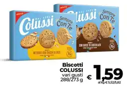 Ipercoop Radenza Biscotti Colussi vari gusti offerta