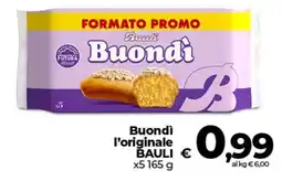 Ipercoop Radenza Buondì l'originale BAULI offerta