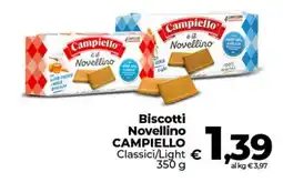 Ipercoop Radenza Biscotti Novellino Campiello offerta